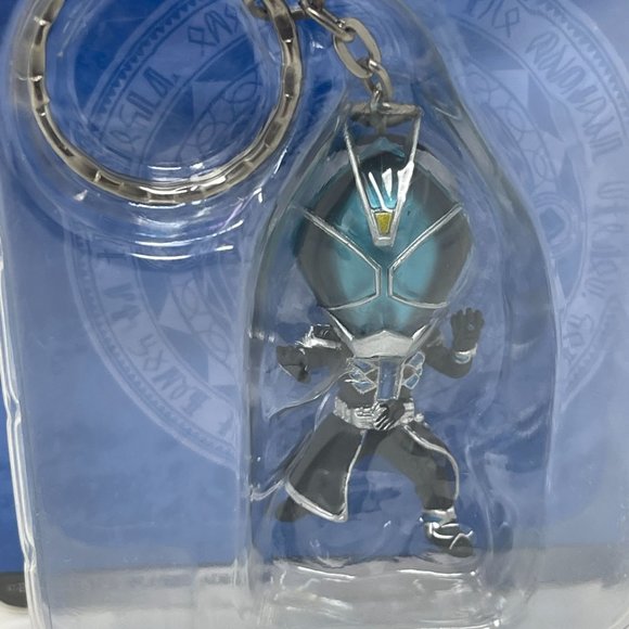 Ultraman Blue Aqua Keyring Banpresto 2012 Action Figure Keychain New - Picture 6 of 6